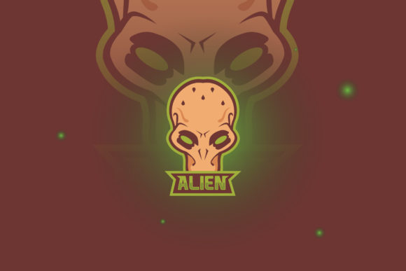 Alien Logo E-Sport Gaming: A Smart Graphics and Logos Choice