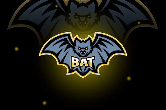 Bat Logo E-Sport Gaming Graphics for Logos