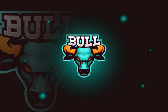 Bull Logo E-Sport Gaming Graphics and Logos Review