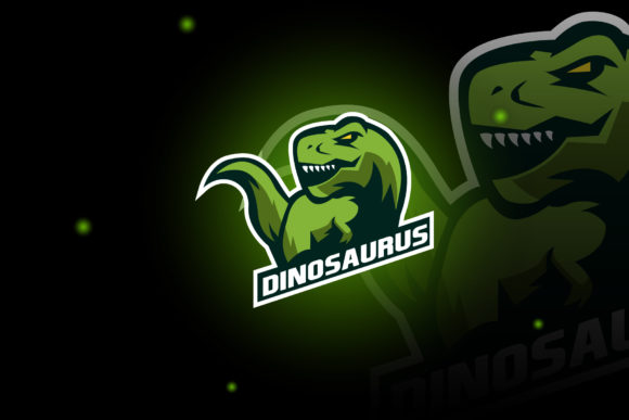 Dinosaurus Logo E-Sport Gaming Graphics for Crafters