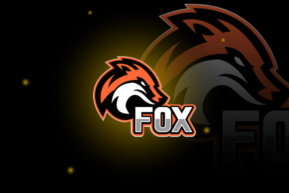 Fox Logo E-Sport Gaming: A Dynamic Graphic Design Asset for Logos