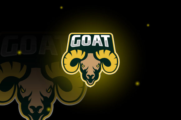 Goat Logo E-Sport Gaming Graphics for Logos
