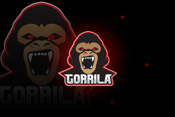 Gorilla Logo E-Sport Gaming Graphics and Logos Review