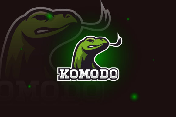 Komodo Logo E-Sport Gaming Graphics for Logos