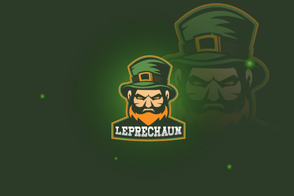 Leprechaun Logo E-Sport Gaming: A Versatile Graphics and Logos Asset