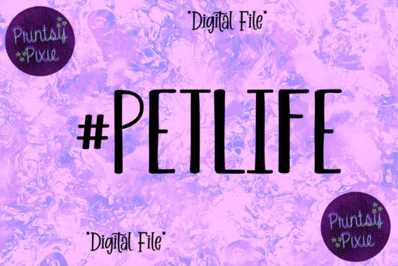 Pet Life Graphics for Crafts and Creative Projects
