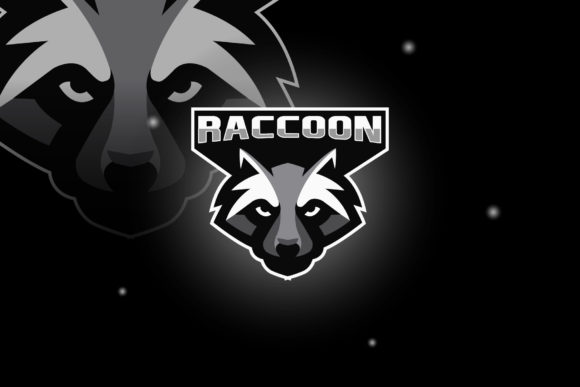 Raccoon Logo E-Sport Gaming Graphics for Logos