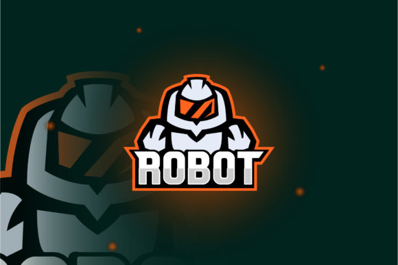 Robot Logo E-Sport Gaming Graphics and Logos Review
