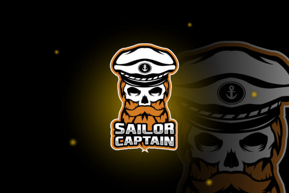 Sailor Captain Logo E-Sport Gaming Graphics Review