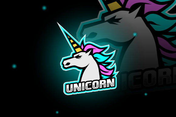 Unicorn Logo E-Sport Gaming: A Graphic Design Asset Review for Logos